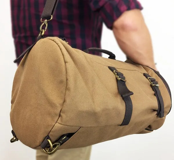 Mochila 3 en 1 Klip Xtreme Karavan para Notebook hasta 15.6", Marrón - Imagen 3