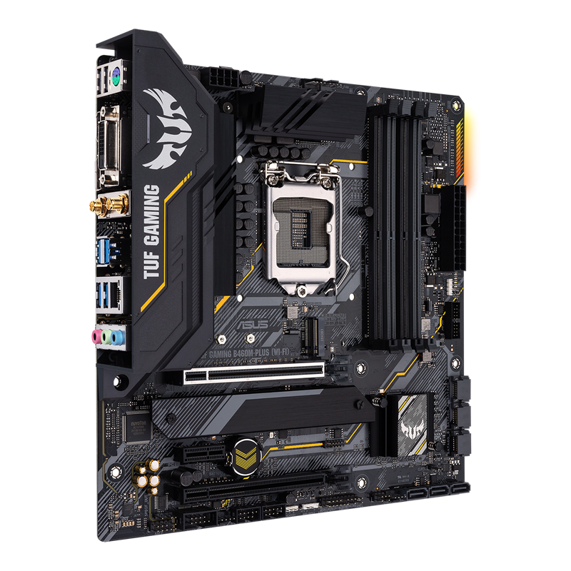 Placa Madre Asus TUF GAMING B460M-PLUS WI-FI - Imagen 2